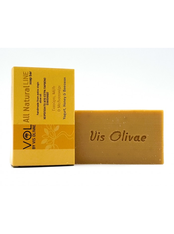 yogurt,honey,beeswax all natural قالب صابون بالزبادي والعسل وشمع النحل Yogurt, Honey & Beeswax - الصورة 1